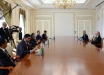 Prezident İlham Əliyev Malayziyanın Parlament Senatının prezidentini qəbul edib